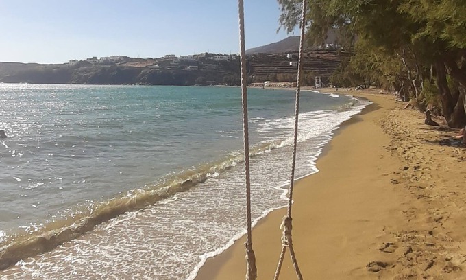 Agios Romanos Apartment | Greece-Cyclades-Tinos Appartment with large terrace sea view 3min beach