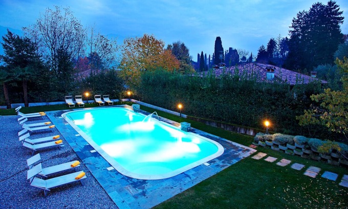 Griante Apartment | Griante Residence Apartment 9 with pool and spa by Italian Apartments.