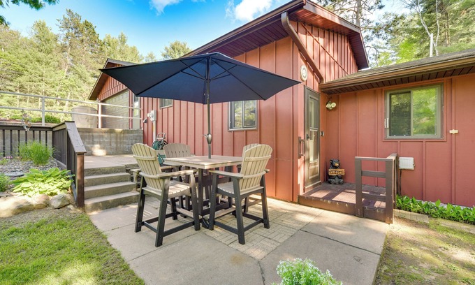 Cameron House | Grill & Fire Pit: Waterfront Cameron Retreat!