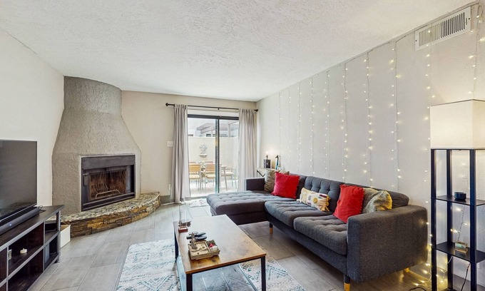 Security Acres Condo | Ground floor condo w/private patio & direct access to shared pool, dog-friendly
