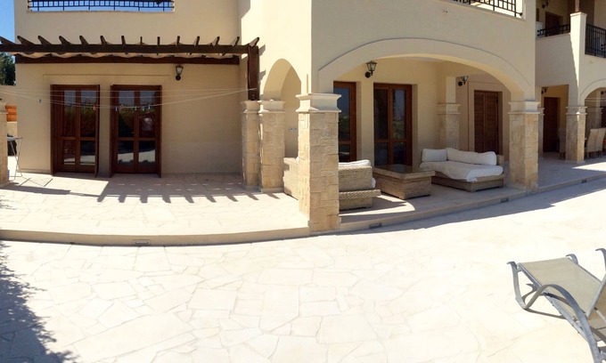 Aphrodite Hills Apartment | Ground Floor Garden Apartment On Leisure Complex
