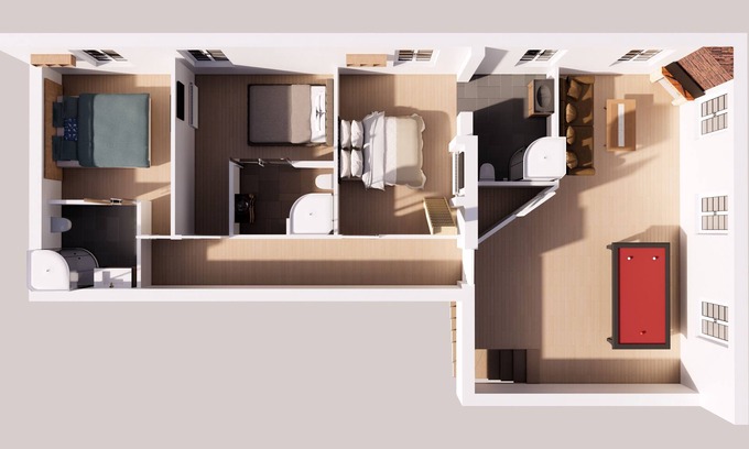 La Sauve Bed & Breakfast | Guest house, 6 adults and 3 children maximum