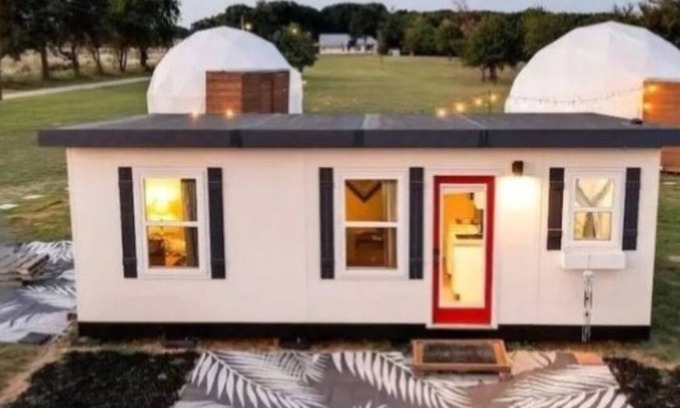 Thackerville House | Guest House Cabin near Lake Murray & Casino