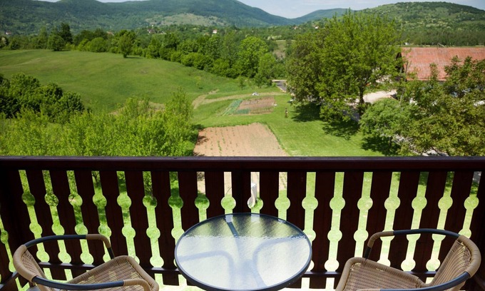 Smoljanac Apartment | Guesthouse Žafran- Double Room With Terrace