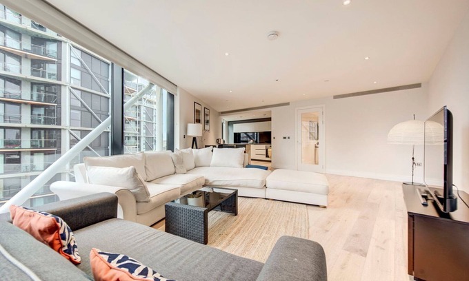 Vauxhall Apartment | GuestReady - A prime stay in Nine Elms