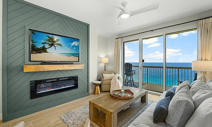 Miramar Beach Condo | GULF FRONT | Remodeled, Upscale 2 King Suites+Private Full BR | Beach Chair Svc!
