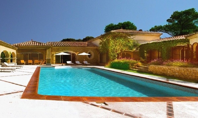 Mondragon Villa | Hacienda provençal - Heated indoor pool and outdoor pool,