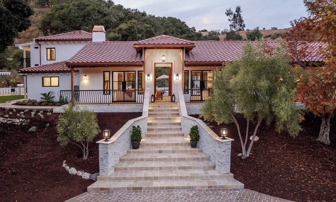 Salinas House | Hacienda Style Home w/Pool+HotTub, Outdoor Grill & Fire Pit in Corral de Tierra