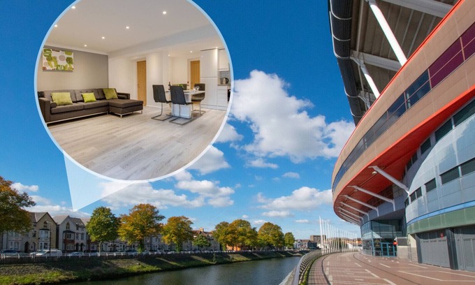 Riverside Apartment | Hafan y Ddinas Cardiff Apartment