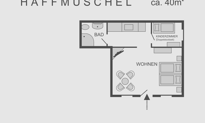 Monkebude Apartment | Haffmuschel - Landhaus Mönkebude