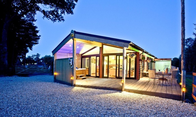 Kenn House | Haldon Forest Lodge - Hot Tub/Pet Friendly