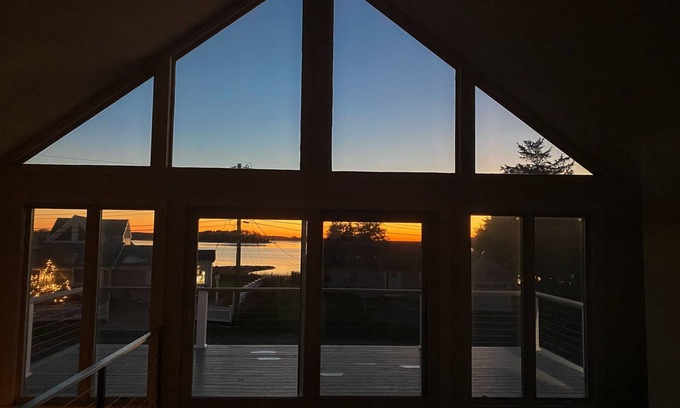 Pocasset House | Harbor-view home with seasonal hot tub, kayaks & fireplace - walk to beach