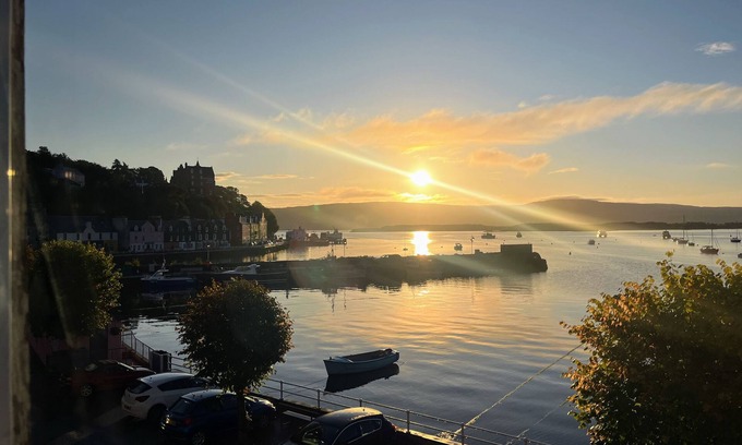 Tobermory Apartment | Harbourside - Spectacular views of Tobermory Bay