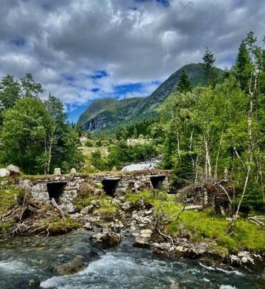 Forde House | Haukedalen mountain panorama river view