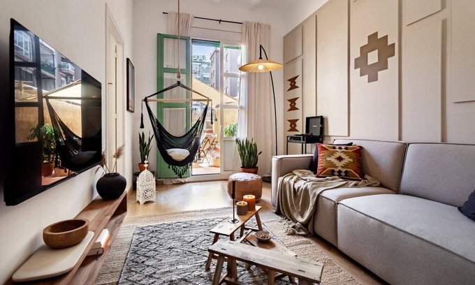 el Camp d'en Grassot i Gracia Nova Apartment | Helaly - 2 bedrooms and terrace in Gràcia