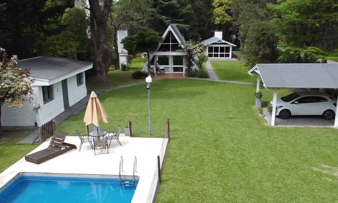 La Union Cabin | Hermosa Casa Quinta Barrio El Trébol a 17km del Aeropuerto