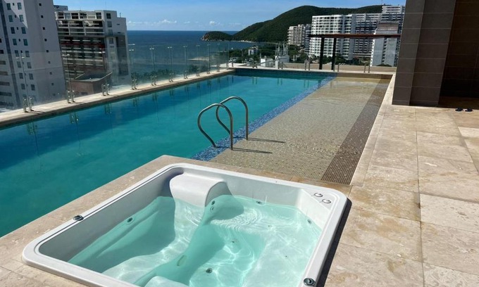 Urb Plenomar Apartment | Hermoso Apt en Pozos Colorados, Santa Marta.