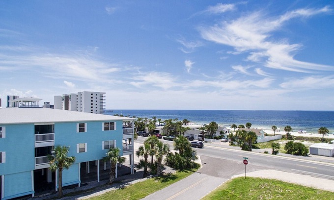 Bahama Beach Condo | Hidden Gem of the sea! 2 bedroom 1 bath Across the street from the beach!