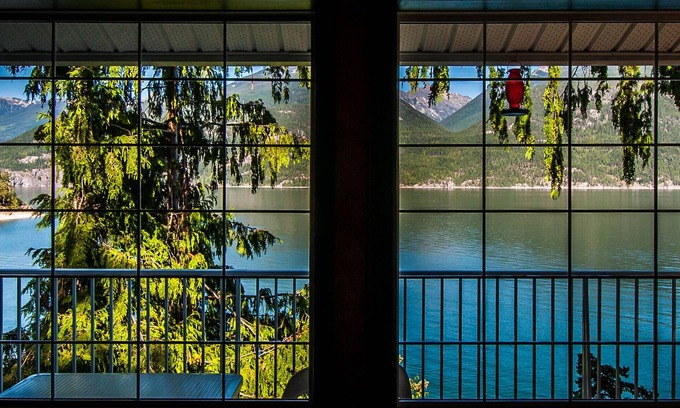 Kaslo Cottage | Hidden with unbelievable view! Panorama Cottage, Private Beach Access
