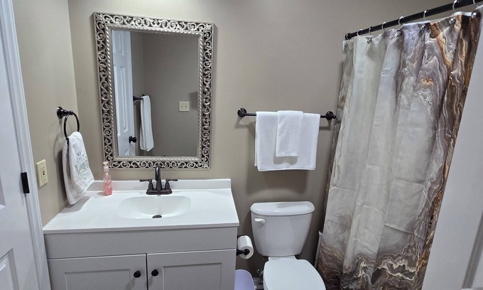 High Point House | High Point Hideaway - secluded & in center of town - fully furnished for comfort