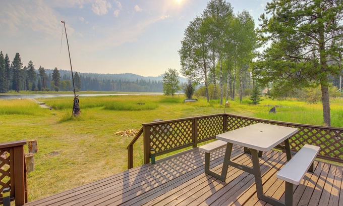 Seeley Lake Cabin | Hike, Bike & Boat: Cabin w/Dock on Seeley Lake!