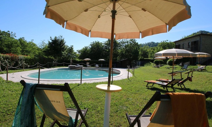 Apecchio Villa | Hill View Retreat w/Pool