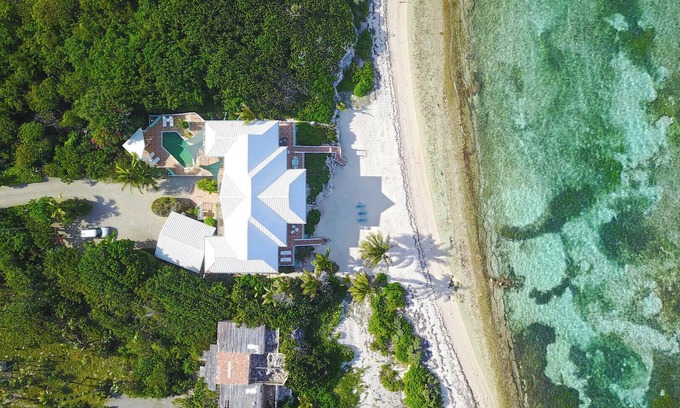North Side House | Hilltime: Beach House w/Pool, Backyard Snorkeling & Oceanfront Terraces in Rum P