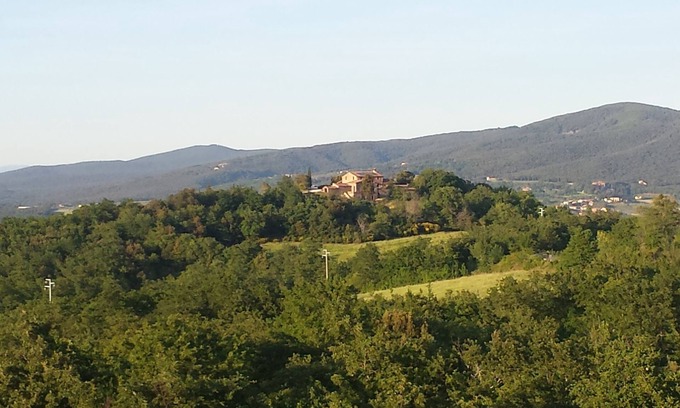 San Macario In Monte Apartment | HILLTOP APARTMENT WITH GREAT WIEW BETWEEN SIENA AND VOLTERRA