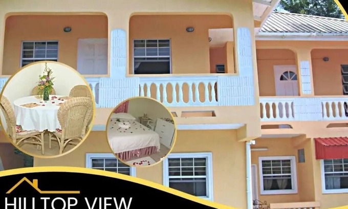 Castries Quarter Apartment | Hilltop View Guesthouse - 3 BR AptnPanoramic View of the Entire Castries basin