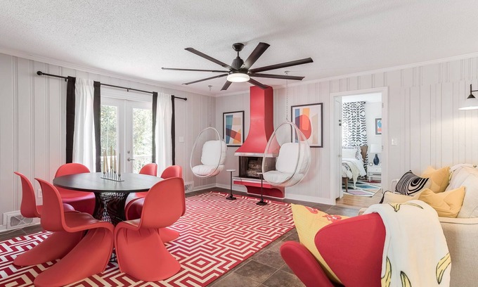 Burlington House | Historic 7-BR Mansion w/Private Creek, Near Park