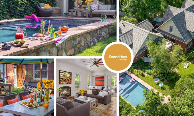 Mapleton Hill House | Historic Gem With Pool, Stunning Garden & Mountain Views, Near Pearl St Mall