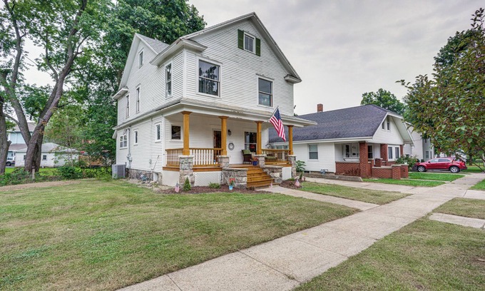 Hillsdale House | Historic Hillsdale Home Near Downtown!