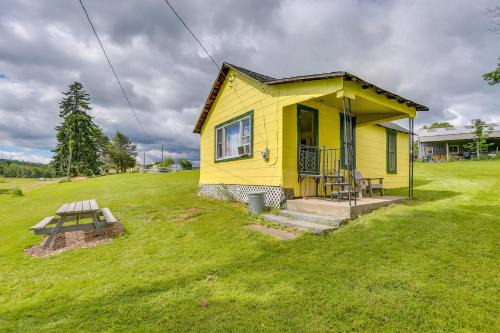 White Mills House | Historic Honesdale Cabin on Farm and Animal Rescue!