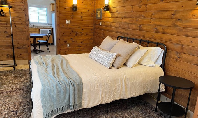 Tulare House | Historic Milk Barn with Modern Comforts: Your Rural Escape Awaits