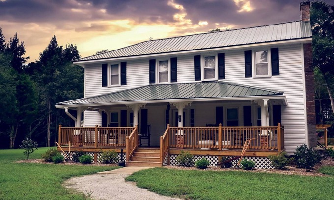 East Fayetteville Other | Historical 4 bedroom farmhouse located creek-side on 3 acres of beautiful nature
