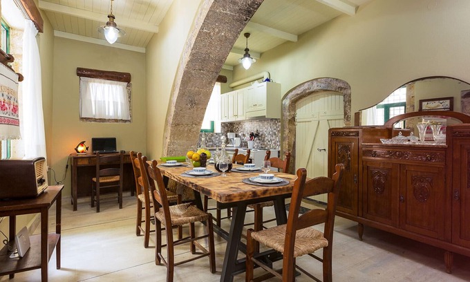 Zouridi Villa | Historical Stone Made House in a Quiet Peaceful Village With Lovely Garden