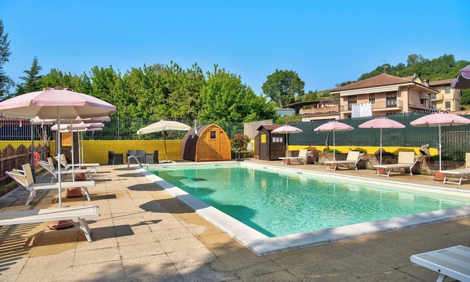 San Matteo Apartment | Holiday Apartment "Jasmine" with Pool, Private Terrace & Wi-Fi