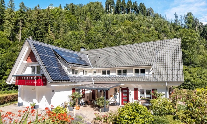 Oppenau Apartment | Holiday Apartment "3" with Mountain View, 3 Shared Terraces & Wi-Fi