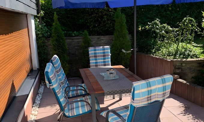 Lennestadt Apartment | Holiday Apartment 'Christa' with Mountain View, Private Terrace and Wi-Fi