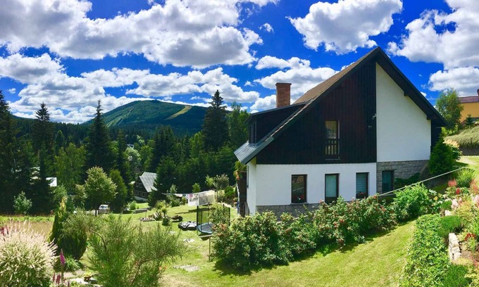 Harrachov Apartment | Holiday apartment with balcony on a hillside
