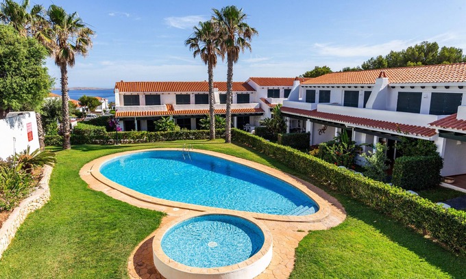 Arenal d'en Castell House | Holiday Home "Maison Menorca" with Sea View, Shared Pool & Wi-Fi