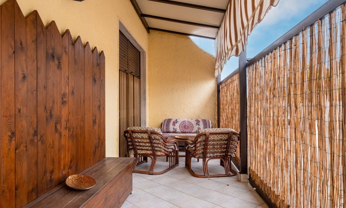 Torre Lapillo House | Holiday Home 'Anima Blu' with Sea View, Private Terrace and Air Conditioning