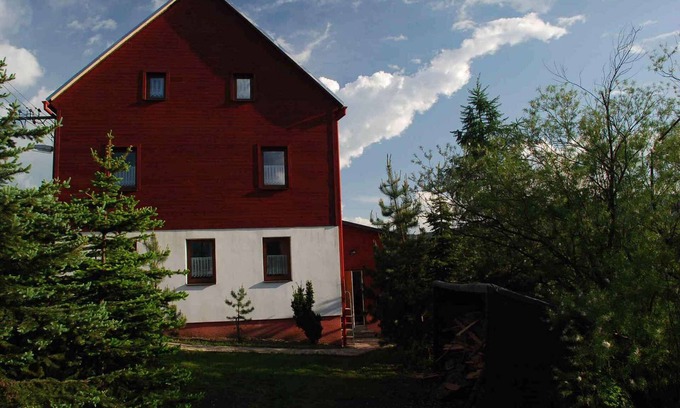 Loucna Pod Klinovcem House | Holiday home Betsy with fireplace right beyond the border