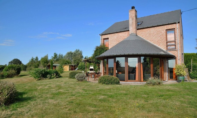 Somme-Leuze House | Holiday Home in Somme-Leuze with Pool & Sauna