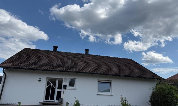 Pfullendorf House | Holiday Home 'Jo und Jo' with Private Terrace, Private Garden and Wi-Fi