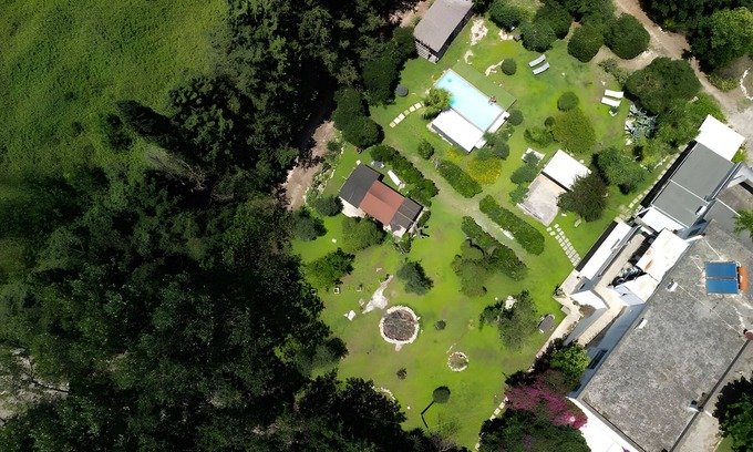 Lizzanello House | Holiday Home 'Masseria Il Fondone Up' with Shared Pool, Wi-Fi and Air Conditioning
