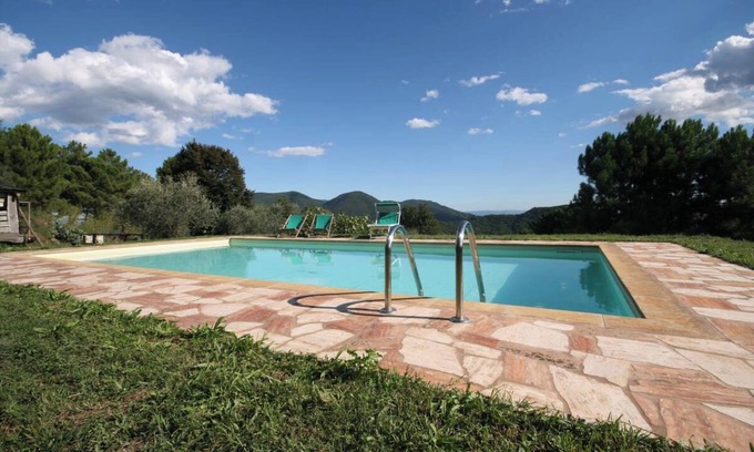 Vicopelago House | Holiday Home 'Podere Al Basso' with Private Pool, Private Garden and Wi-Fi