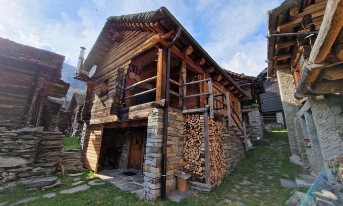 Malvaglia House | Holiday Home Rustico Gatti by Interhome