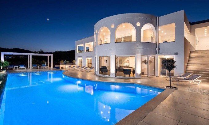 Kalathos House | Holiday house Archangelos for 1 - 19 persons with 9 bedrooms - Holiday home