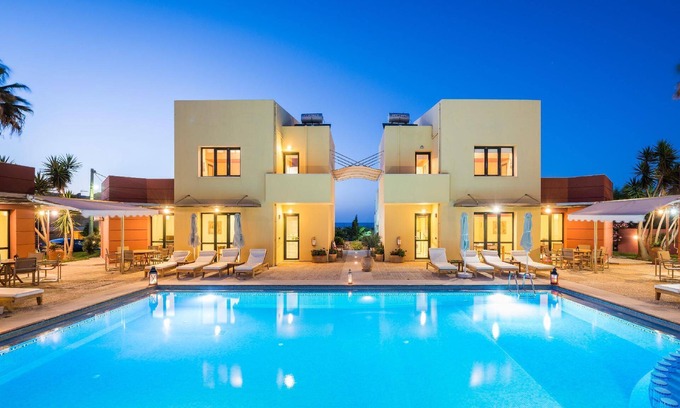 Maleme House | Holiday house Maleme Kriti for 1 - 18 persons with 9 bedrooms - Holiday apartment in one or multi-fa